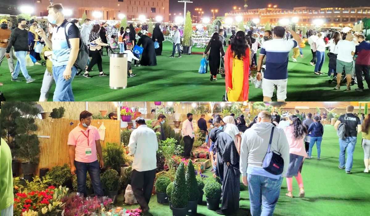 Large Crowds Flock to Last Day of Flower Festival 2021